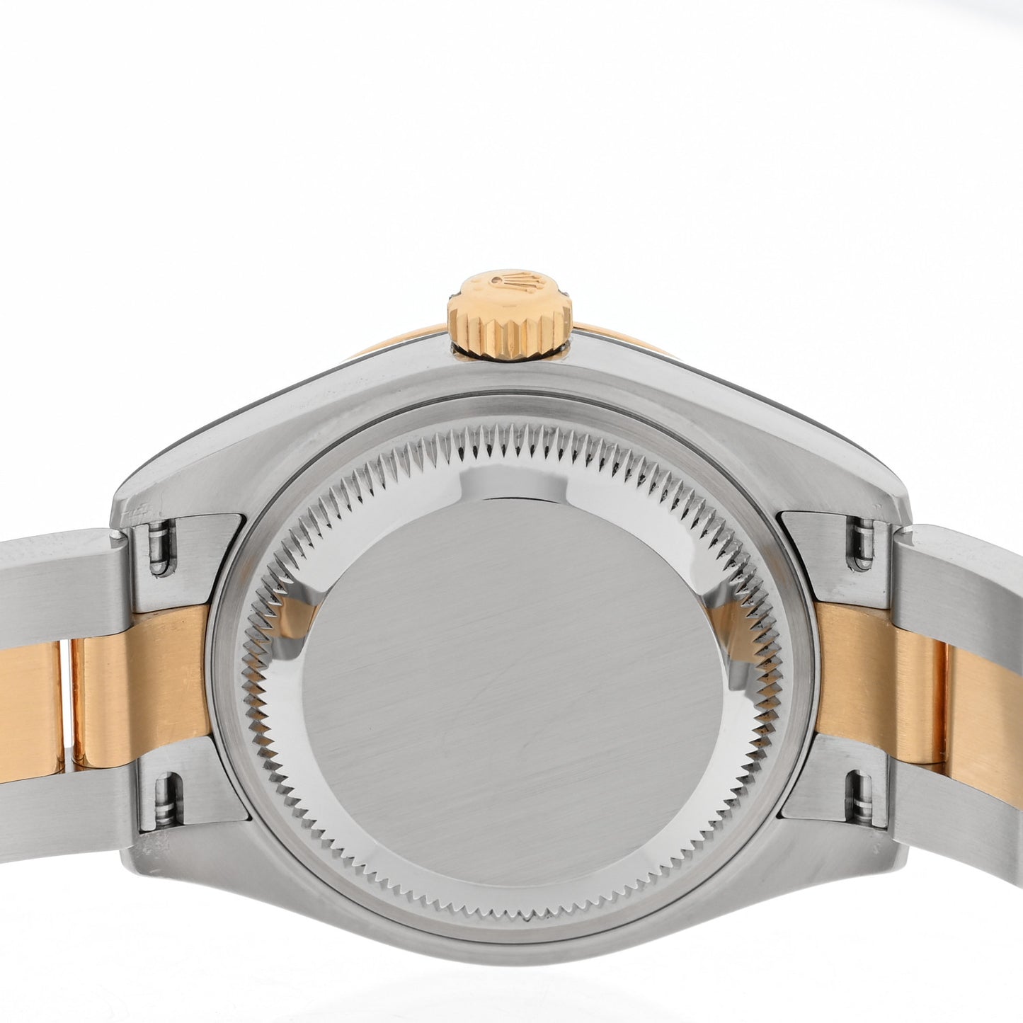 Stainless Steel 18K Yellow Gold 28mm Oyster Perpetual Datejust Watch White Roman 279173
