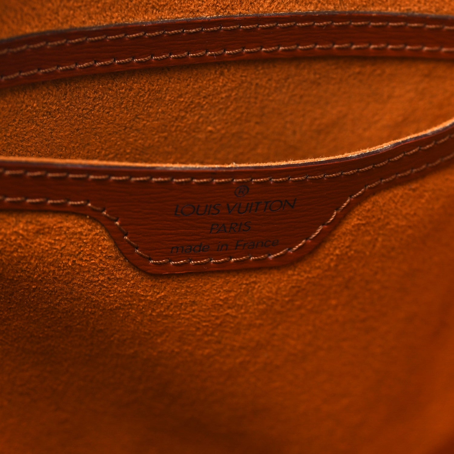 Louis Vuitton Epi Saint Jacques PM Fawn 6 of 11