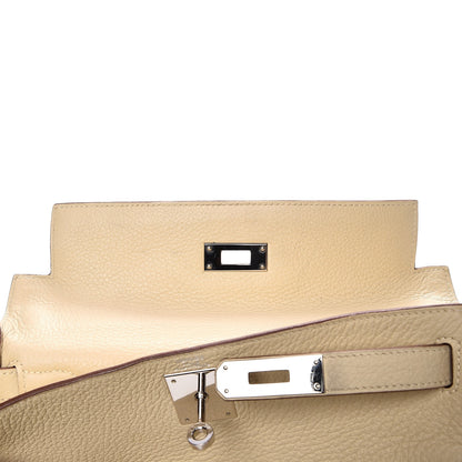 Hermes Taurillon Clemence Kelly Retourne 28 Parchemin 9 of 40