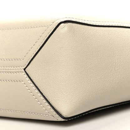 Gucci New Sakai Calfskin Lux Small Dahlia Tote Mystic White 12 of 12
