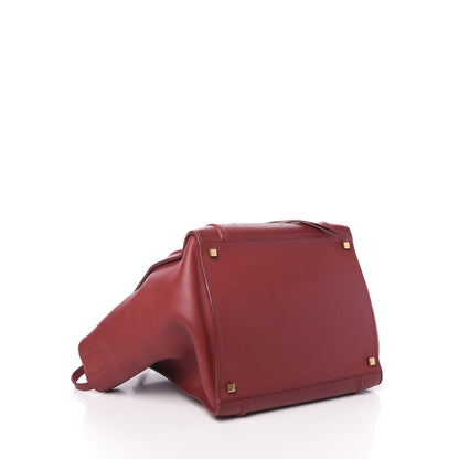 Celine Supple Calfskin Medium Phantom Luggage Red 4 of 18