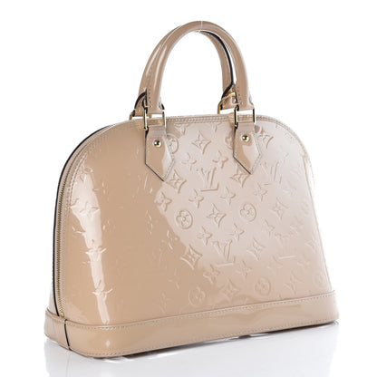 Louis Vuitton Vernis Alma PM Dune 3 of 7