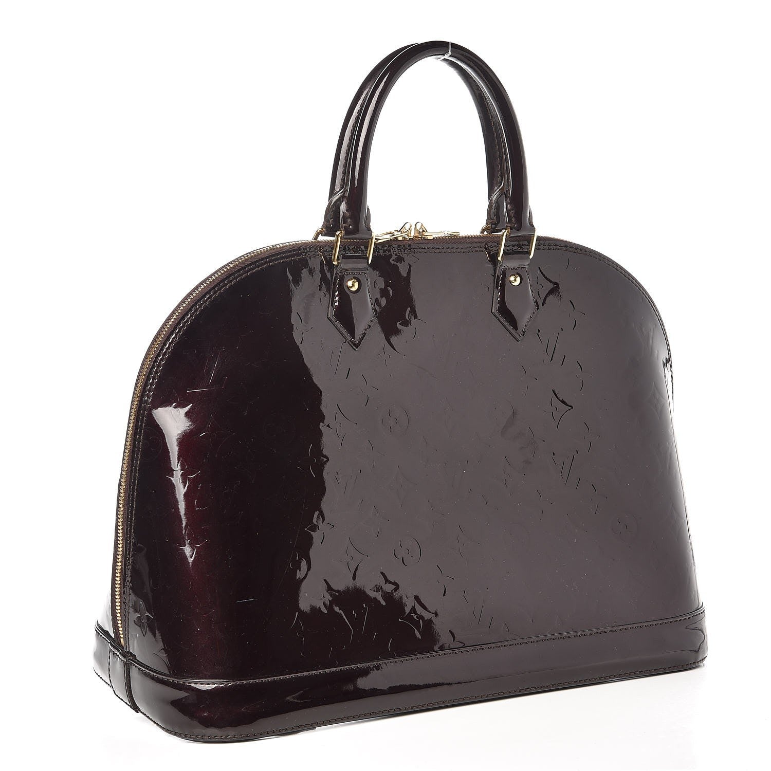 Louis Vuitton Vernis Alma GM Amarante 3 of 9
