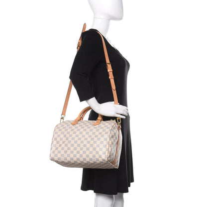 Louis Vuitton Damier Azur Speedy Bandouliere 30 2 of 11