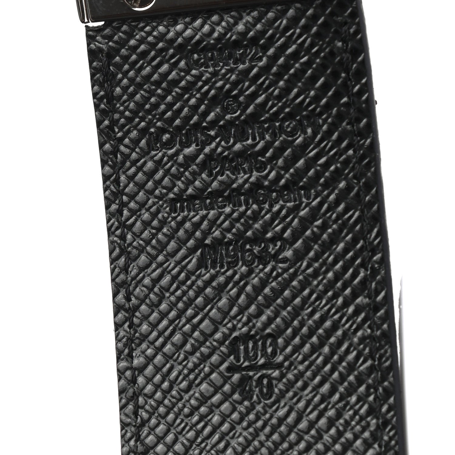 Louis Vuitton Damier Graphite 35mm LV Inventeur Reversible Belt 100 40 6 of 6