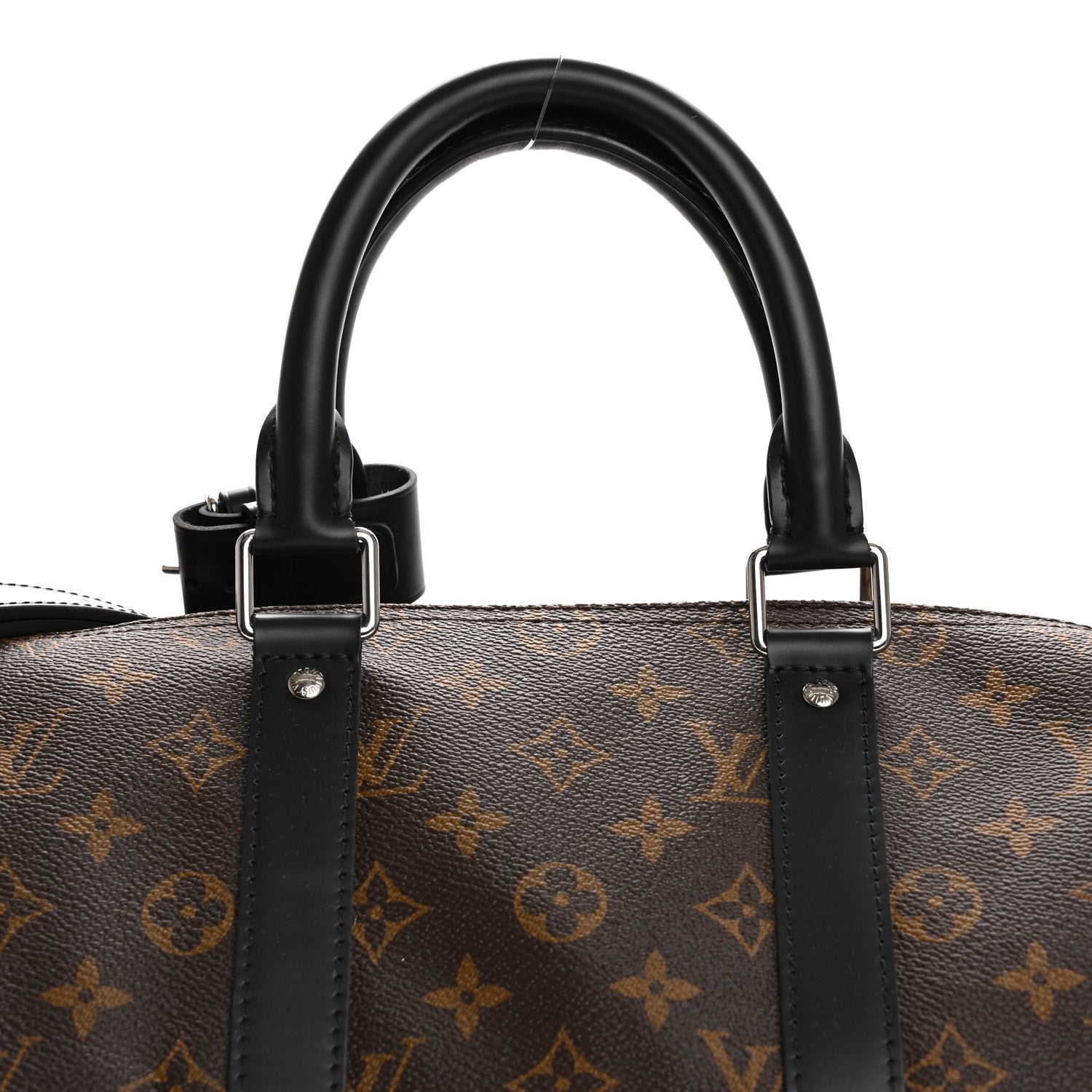 Louis Vuitton Monogram Macassar Keepall Bandouliere 45 6 of 9