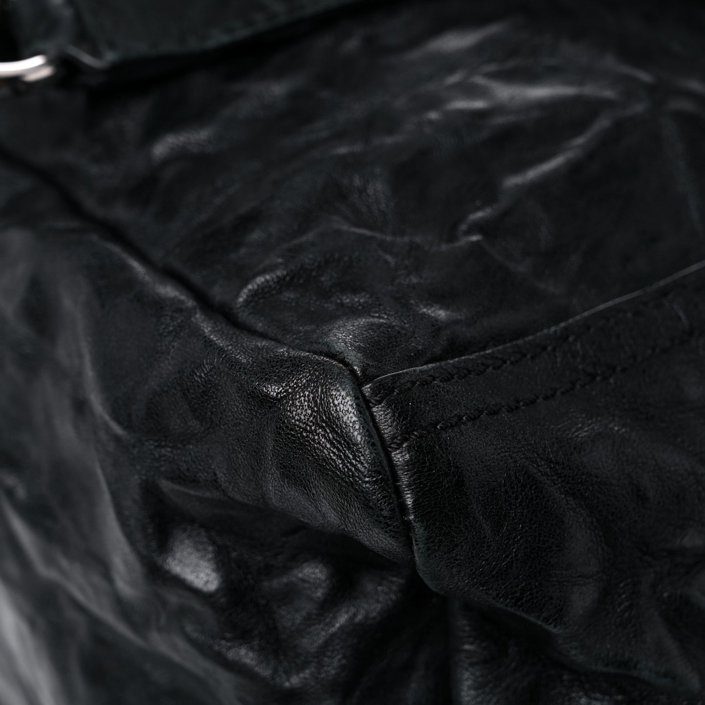 Tumbled Sheepskin Medium Pandora Black