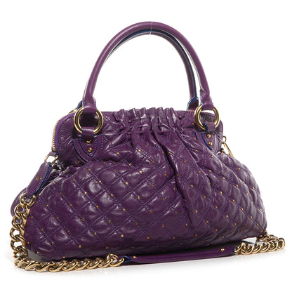 Marc Jacobs Leather Stardust Cecilia Purple 3 of 10