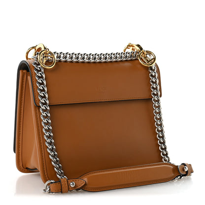 Fendi Vitello Century Opaco F is Fendi Small Kan I Shoulder Bag Nocciola 2 of 10