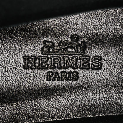 Hermes Velvet Crystal Jane Ballet Flats 37 Black 18 of 22