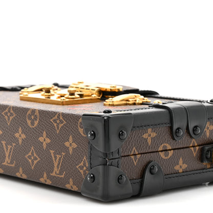 Louis Vuitton Monogram Petite Malle Black 9 of 11