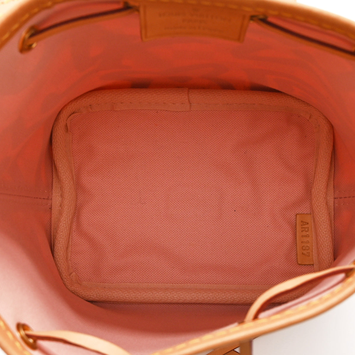 Damier Azur Tahitienne Nano Noe Rose Ballerine