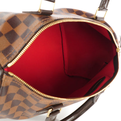 Louis Vuitton Damier Ebene Speedy 30 5 of 9