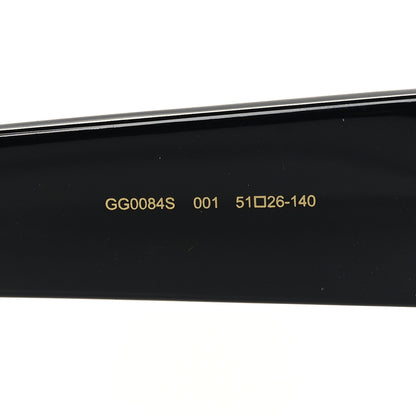 Gucci Acetate Glitter Round Frame GG0084S Sunglasses Red Green 6 of 7