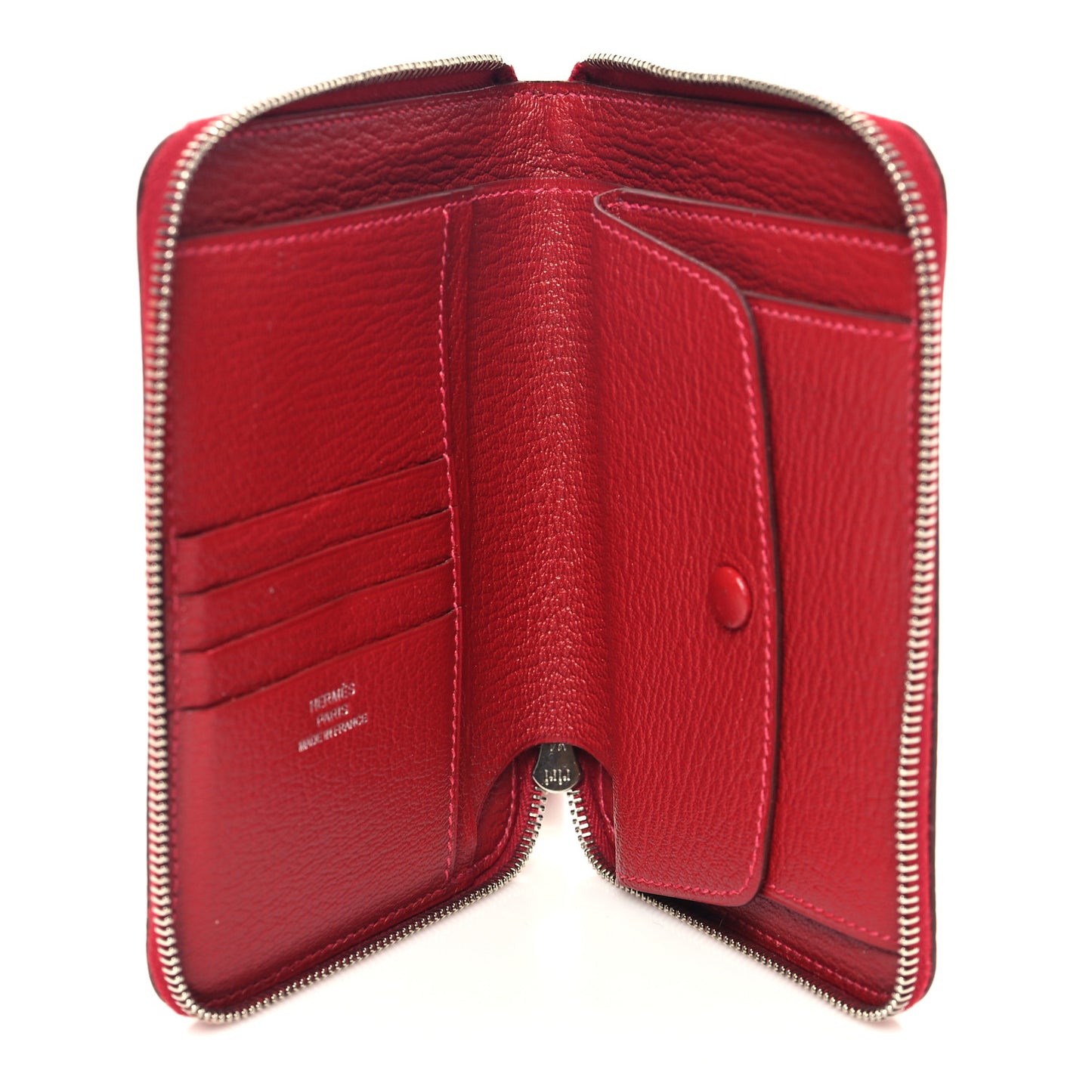 Ostrich Azap Vertical Wallet Rouge Vif