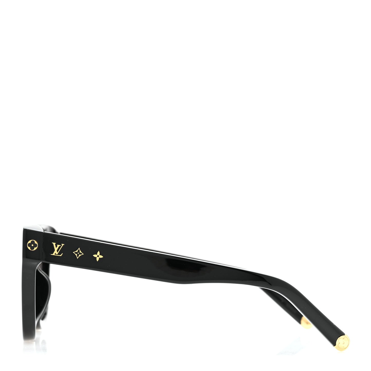 Acetate My Monogram Square Sunglasses Z1523E Black