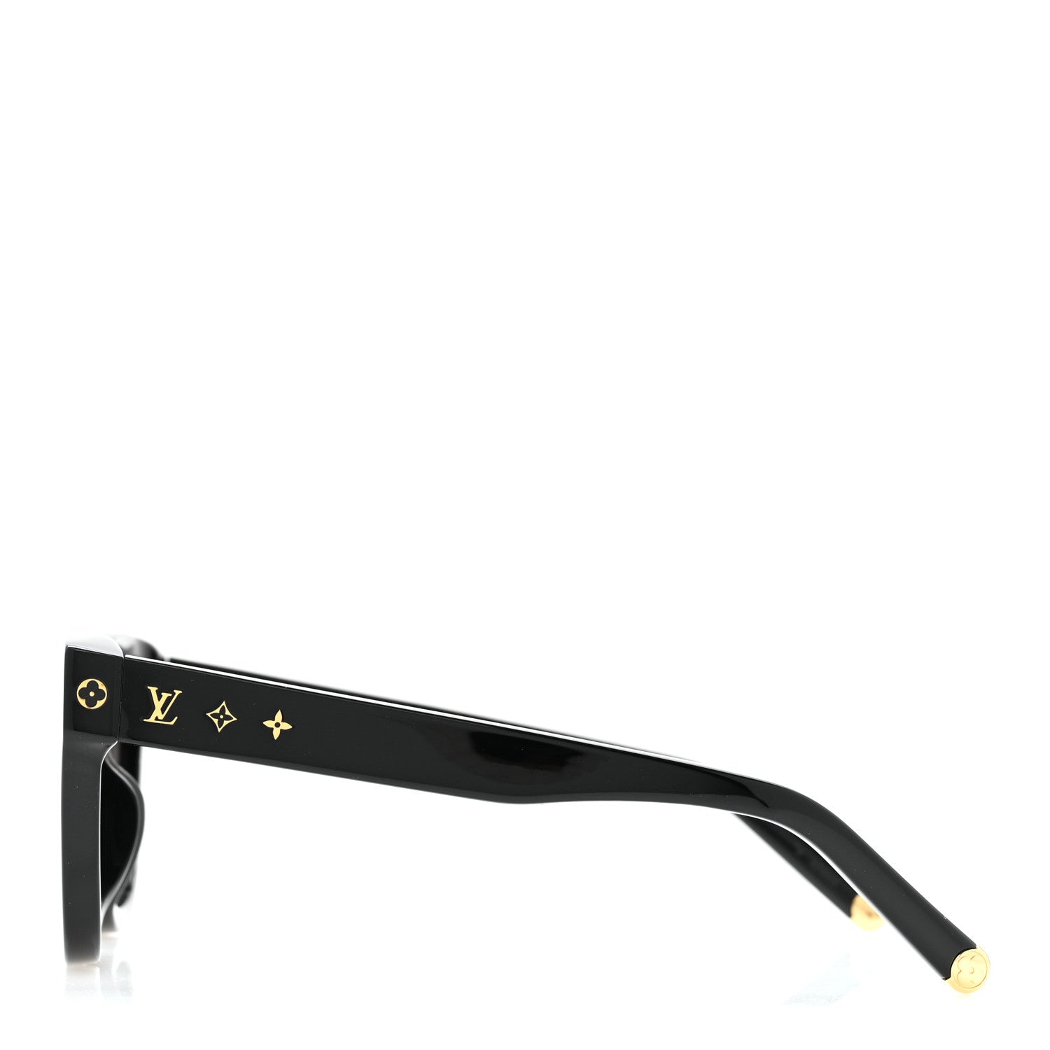 Louis Vuitton Acetate My Monogram Square Sunglasses Z1523E Black 3 of 7
