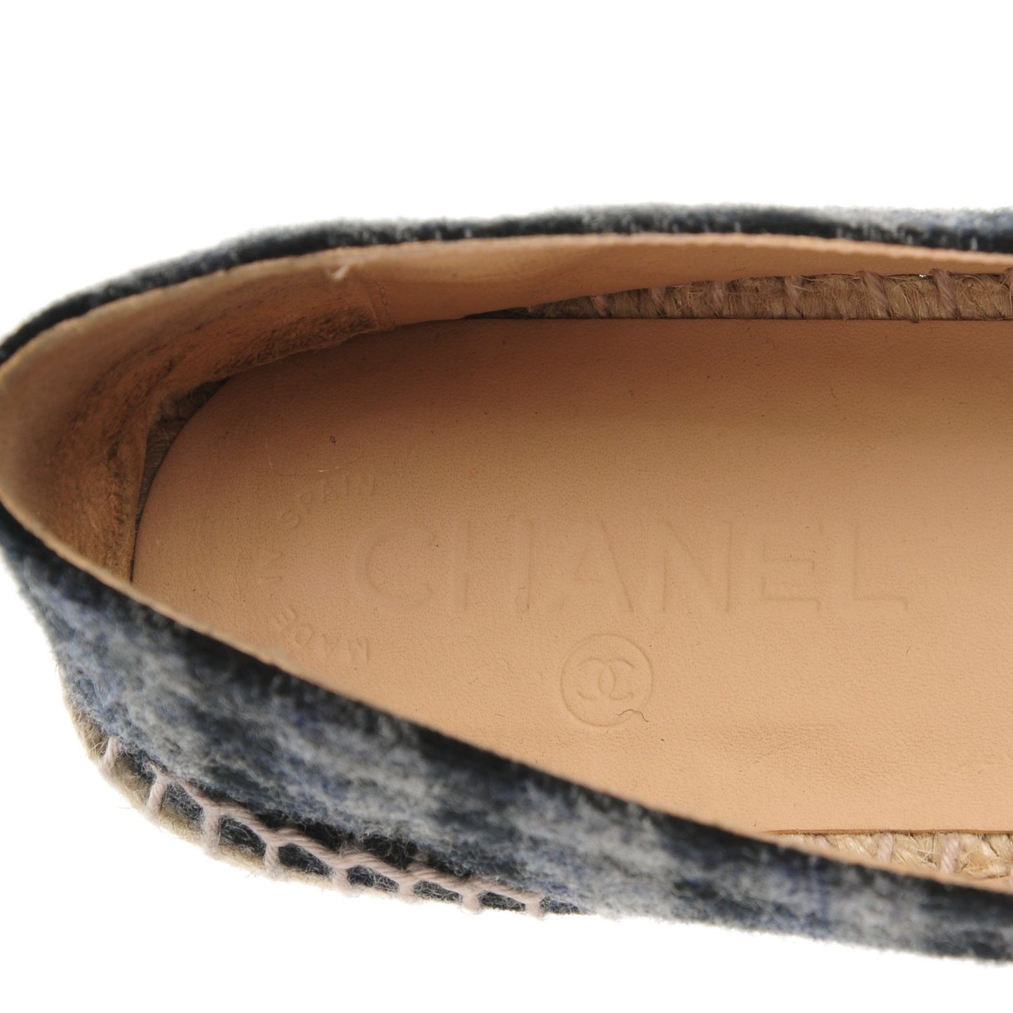 Flannel CC Espadrilles 41 Grey Black