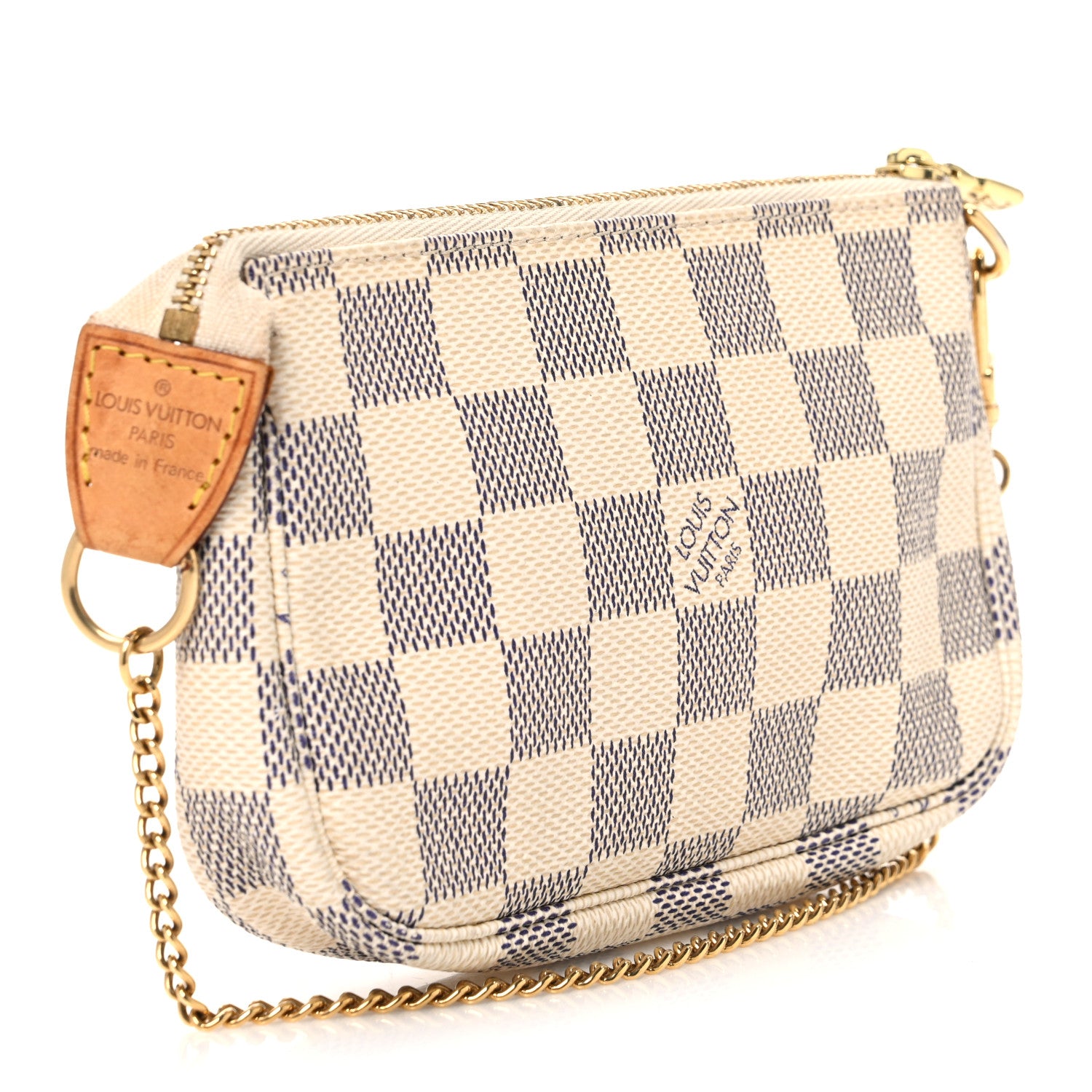 Louis Vuitton Damier Azur Mini Pochette Accessories 3 of 7