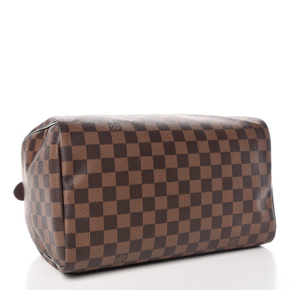 Louis Vuitton Damier Ebene Speedy 30 4 of 9