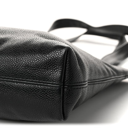 Chanel Caviar CC Timeless Tote Black 18 of 19