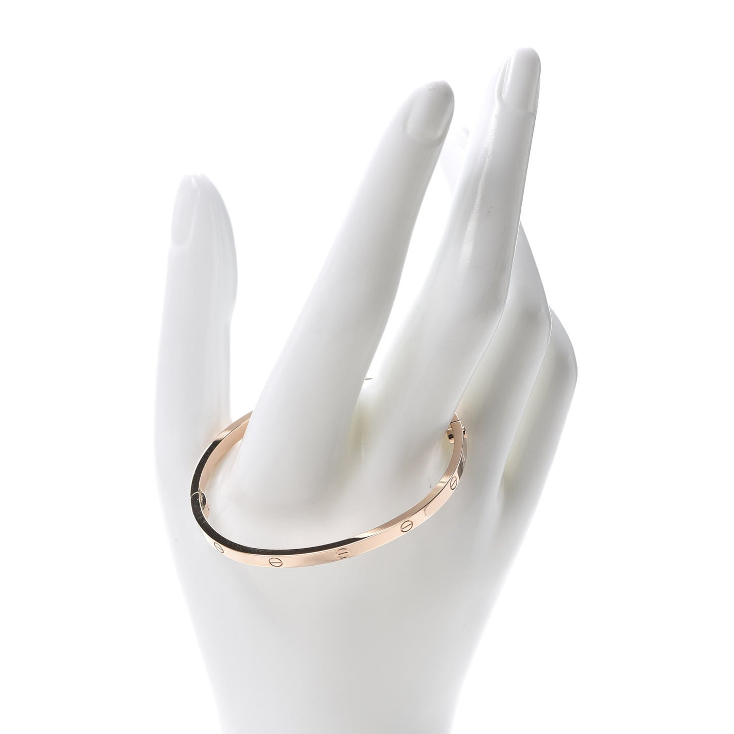 18K Pink Gold Small LOVE Bracelet 16