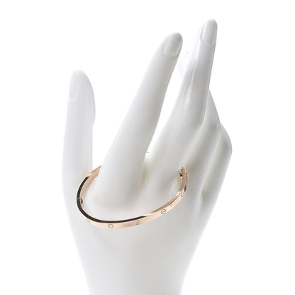 Cartier 18K Pink Gold Small LOVE Bracelet 16 2 of 6