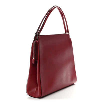 Prada Cinghiale Shoulder Bag Rubino 3 of 9