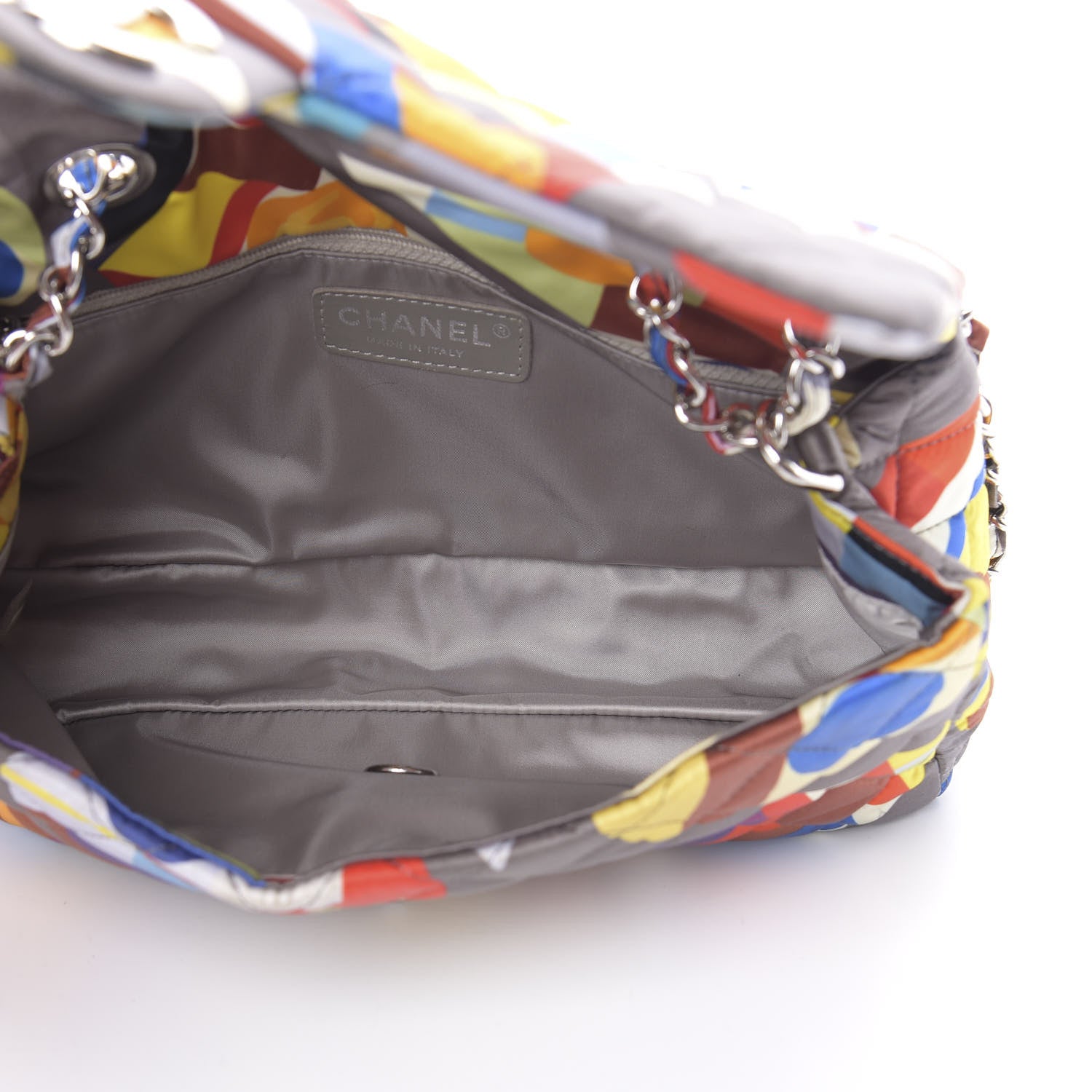 Chanel Nylon Printed Small Coco Color Flap Multicolor 5 of 10