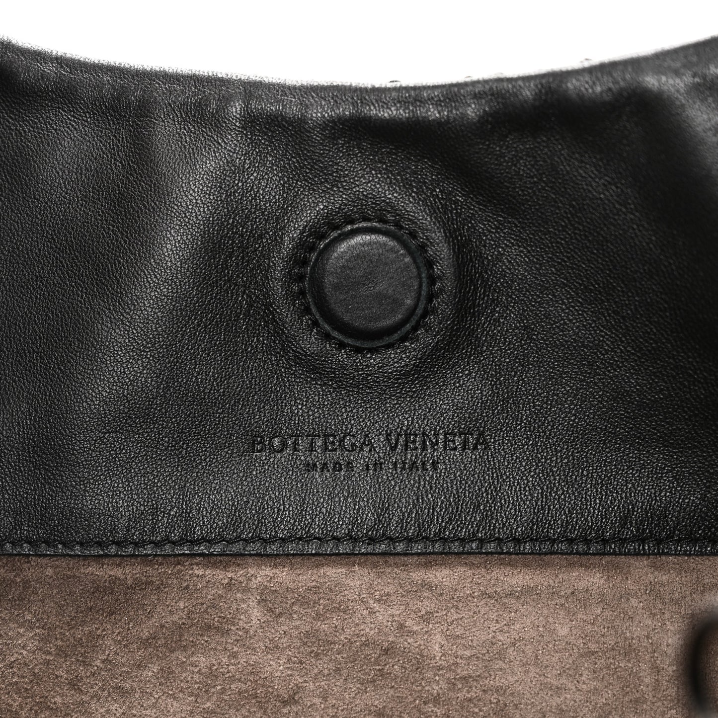 Nappa Intrecciato Large Campana Black