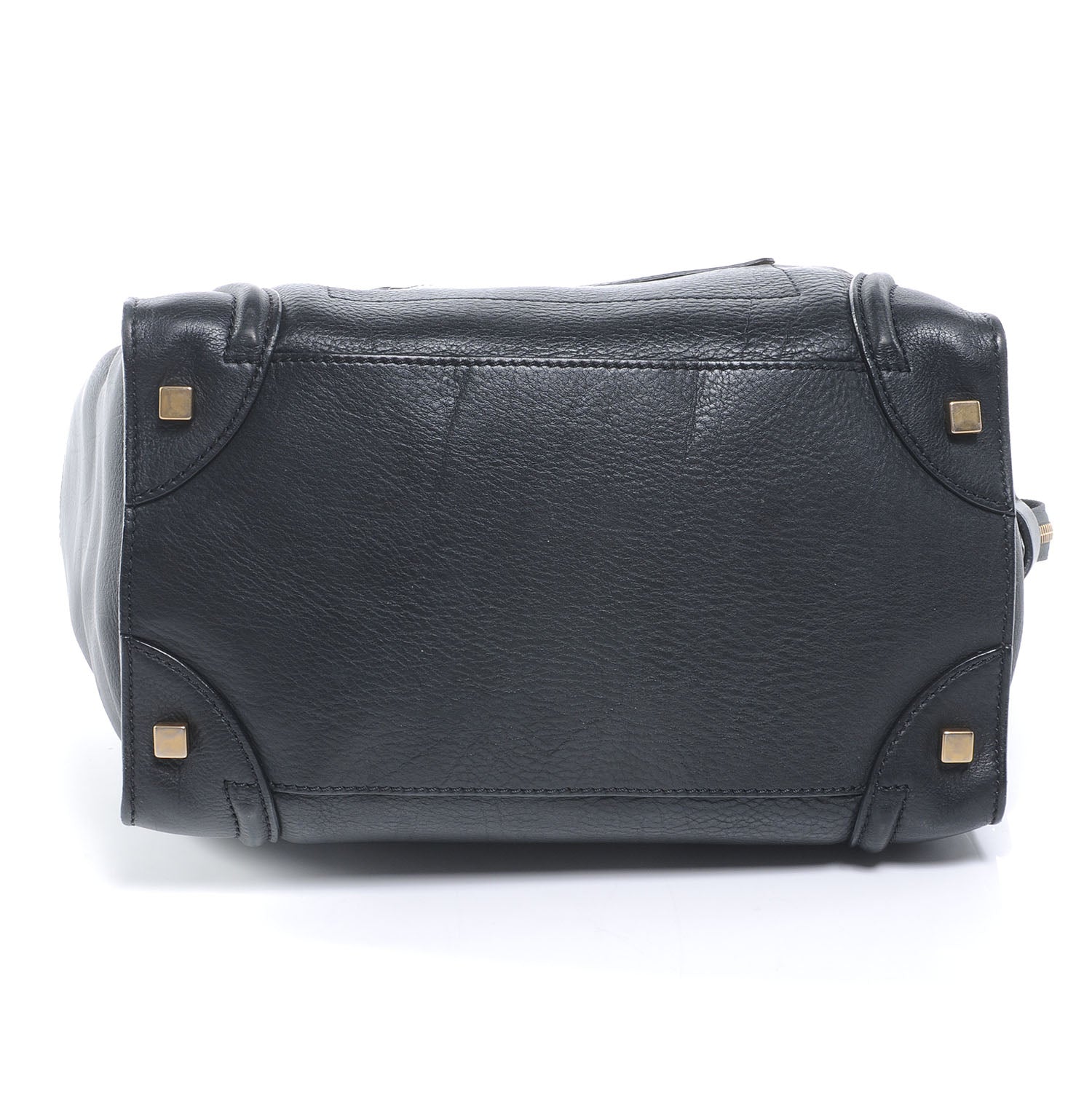 Celine Smooth Calfskin Mini Luggage Black 4 of 7