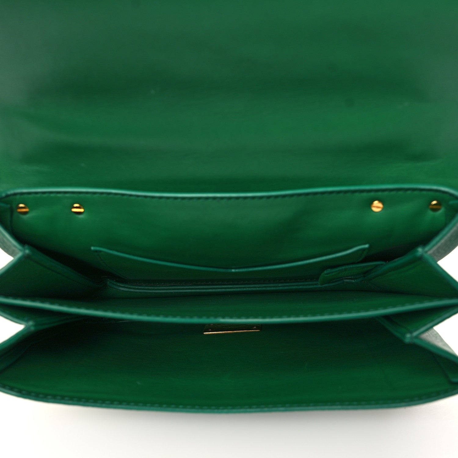 Bottega Veneta Calfskin Mount Envelope Bag Jungle 5 of 6