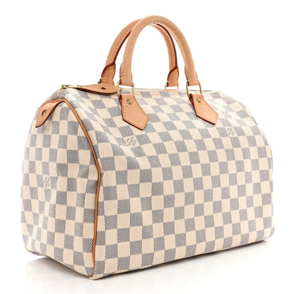 Louis Vuitton Damier Azur Speedy 30 3 of 10