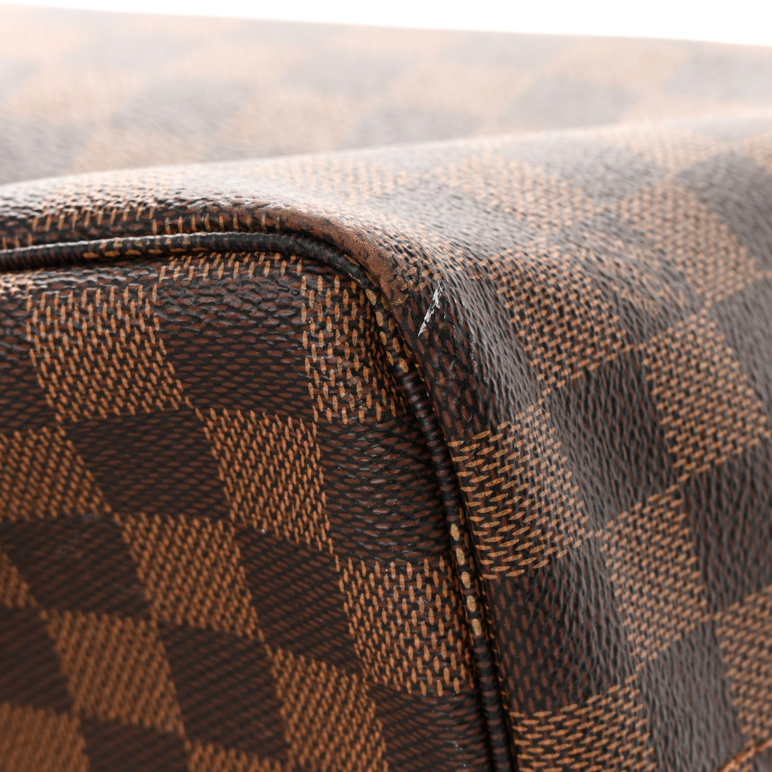 Louis Vuitton Damier Ebene Neo Neverfull MM Rose Ballerine 14 of 19