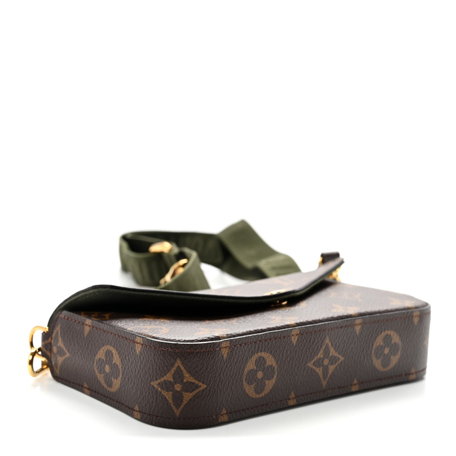 Louis Vuitton Monogram Felicie Strap & Go Kaki 4 of 10