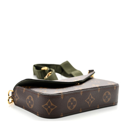 Louis Vuitton Monogram Felicie Strap & Go Kaki 4 of 10