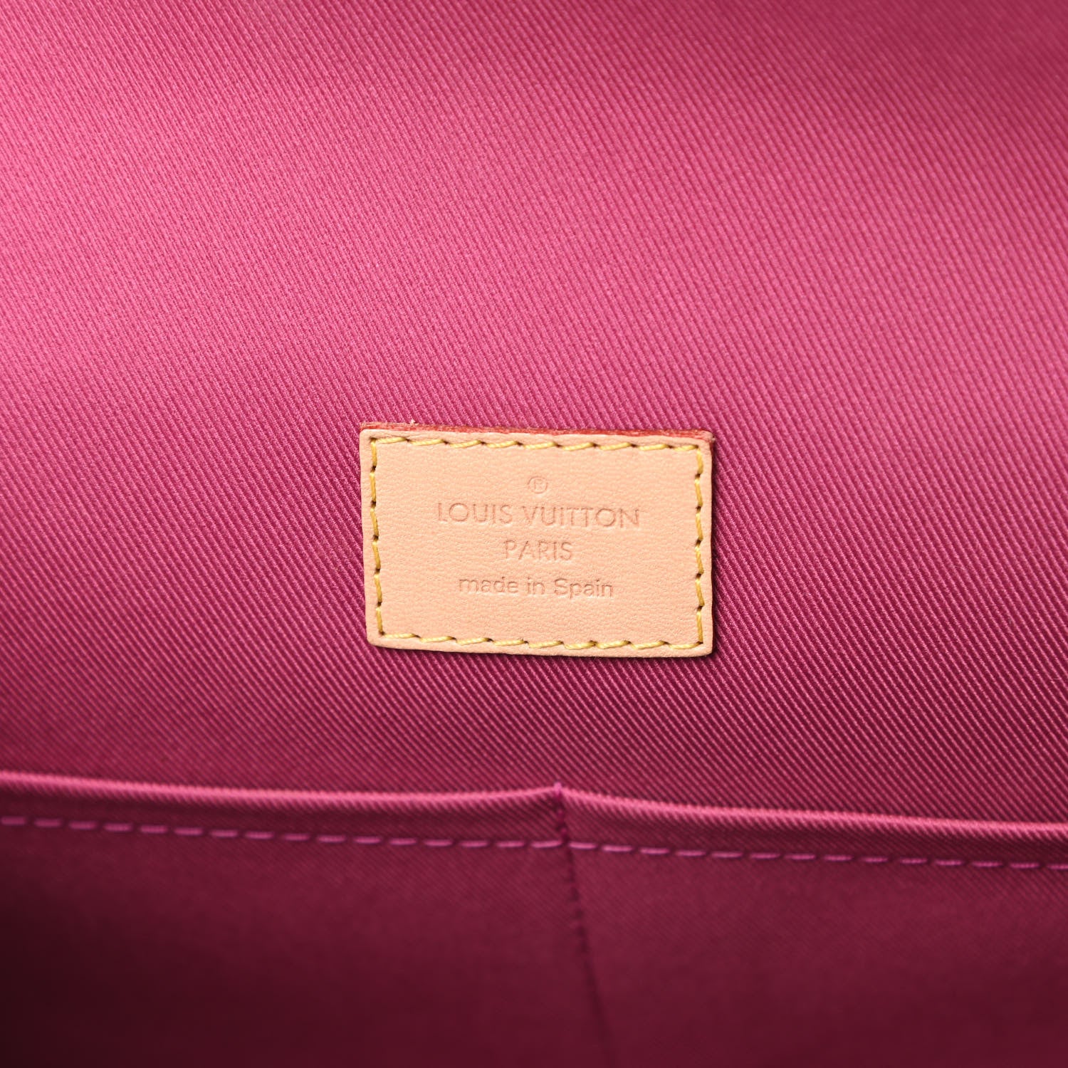 Louis Vuitton Monogram Cluny BB Bordeaux Fuchsia 6 of 15
