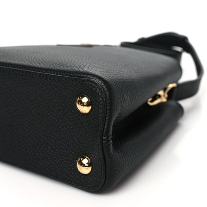 Louis Vuitton Taurillon Capucines BB Black 9 of 9