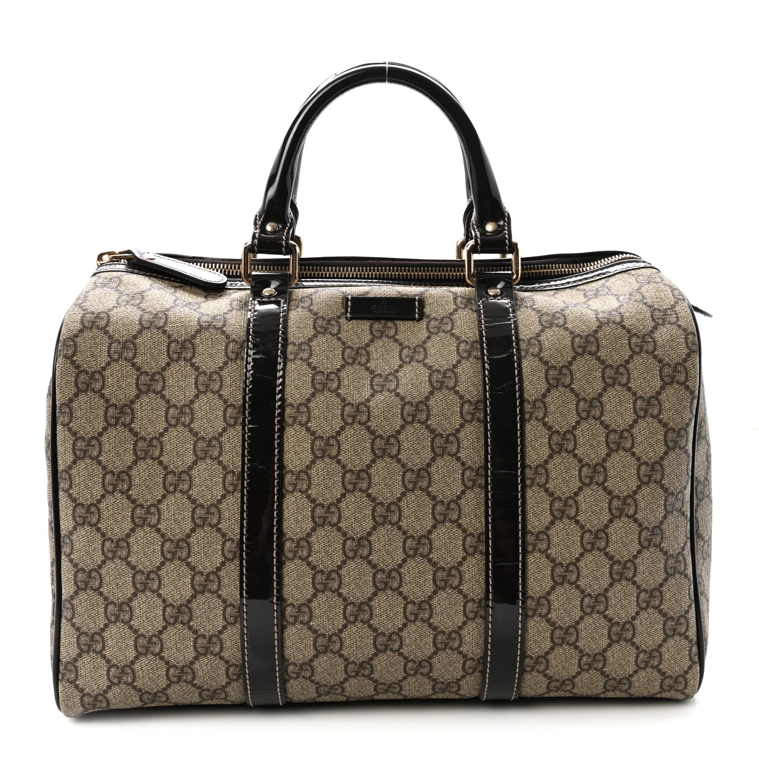 Gucci GG Plus Monogram Medium Joy Boston Dark Brown 1 of 10