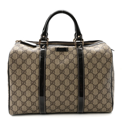 Gucci GG Plus Monogram Medium Joy Boston Dark Brown 1 of 10