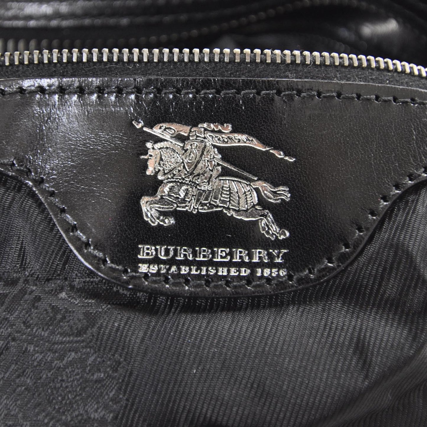Prorsum Leather Studded Knight Satchel Black