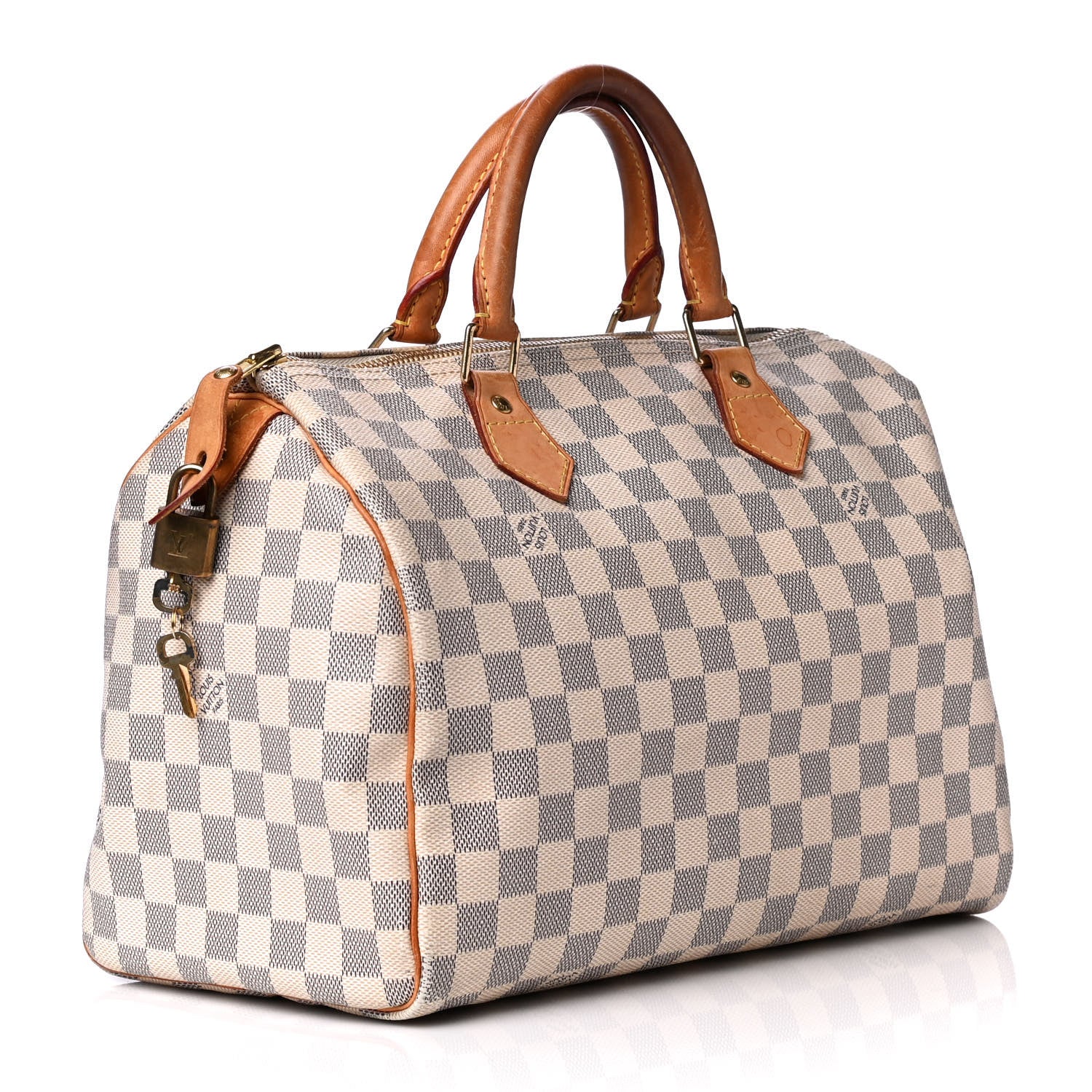Louis Vuitton Damier Azur Speedy 30 4 of 10
