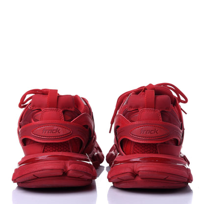 Balenciaga Mesh Nylon Mens Track Sneakers 43 Malboro Red 5 of 15