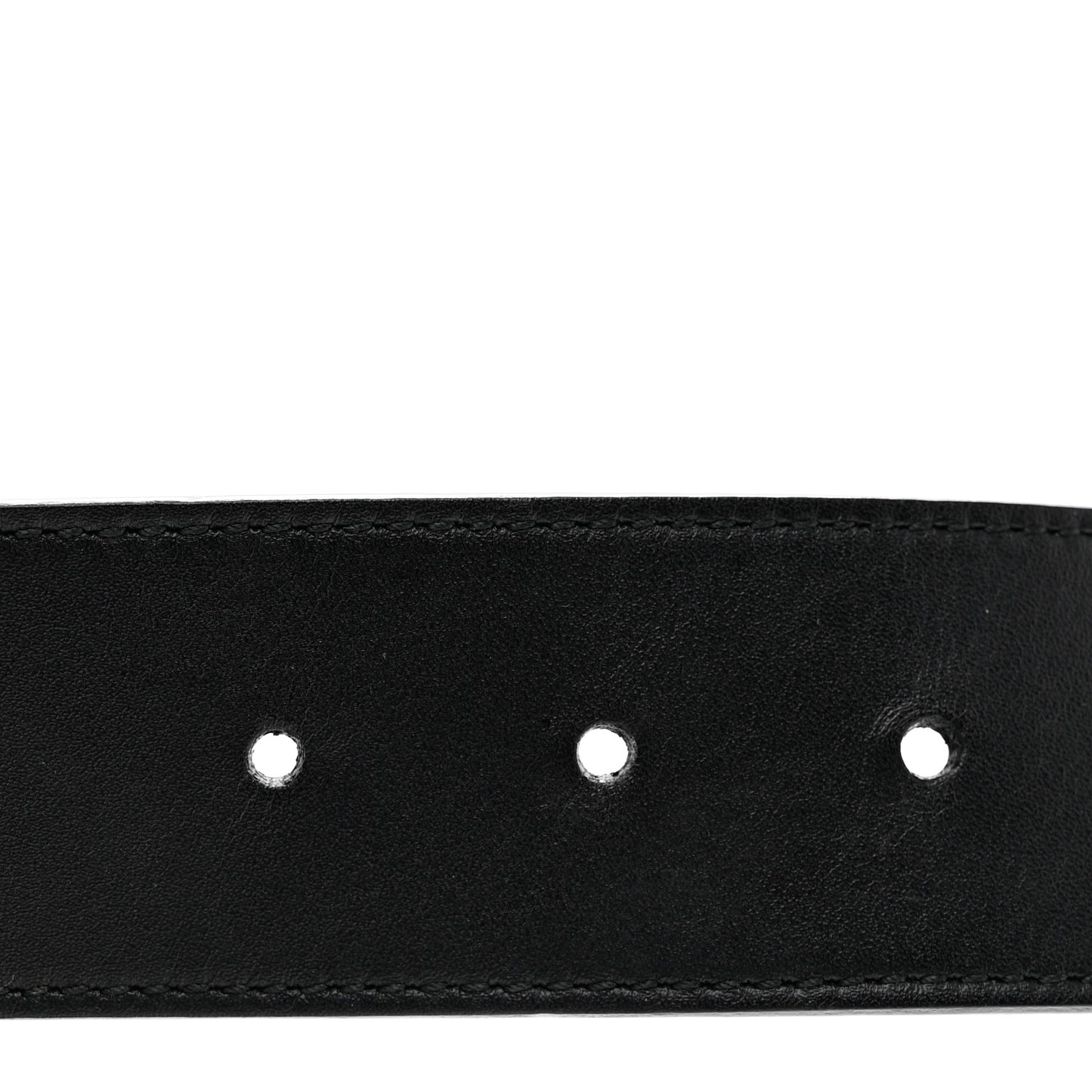 Calfskin Crystal Double G 40mm Belt 85 34 Black Multicolor