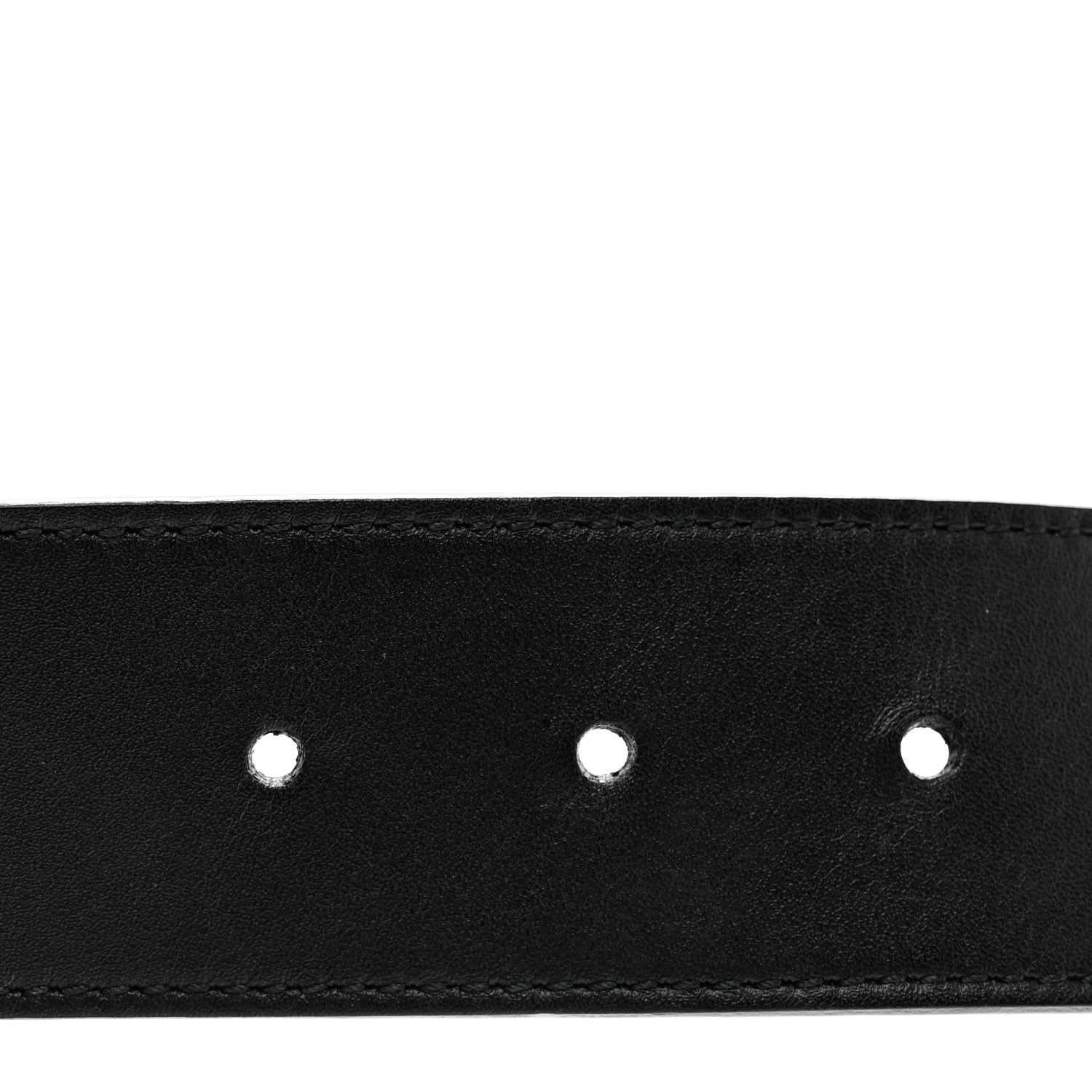Gucci Calfskin Crystal Double G 40mm Belt 85 34 Black Multicolor 4 of 5