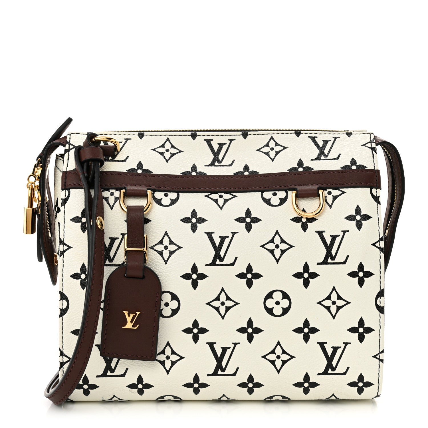 Louis Vuitton Monogram Speedy Amazon PM White Chocolat 1 of 11
