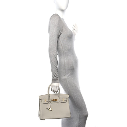 Hermes Togo Birkin 30 Gris Perle 2 of 11