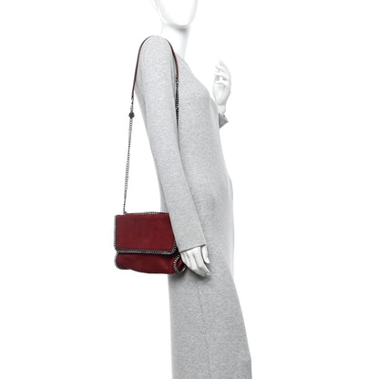 Stella McCartney Shaggy Deer Falabella Messenger Bag Ruby 2 of 10