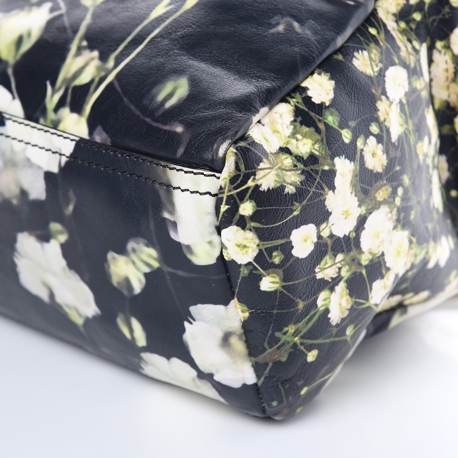 Givenchy Lambskin Baby's Breath Print Medium Pandora Black 6 of 10