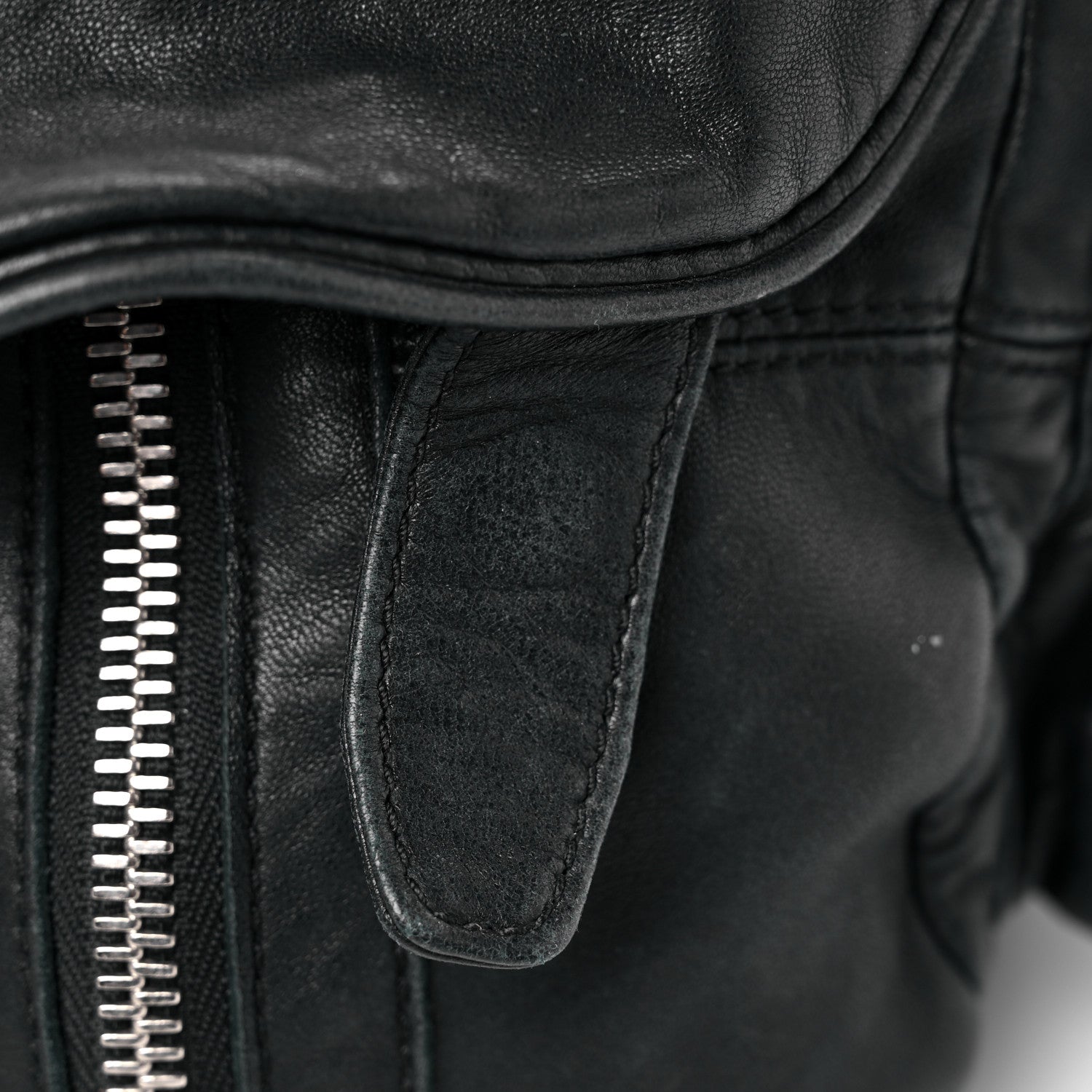 Alexander Wang Lambskin Marti Backpack Bag Washed Black Rhodium Hardware 15 of 19